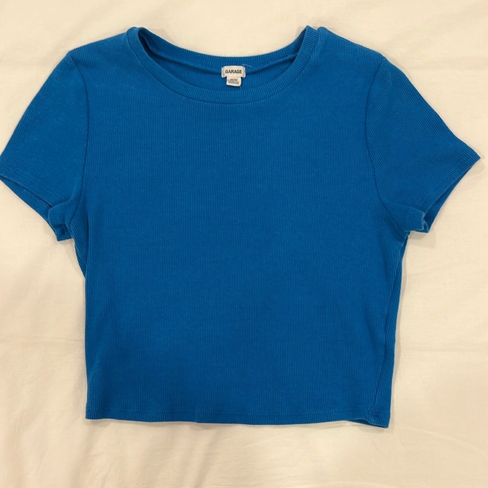 GARAGE ribbed shirt